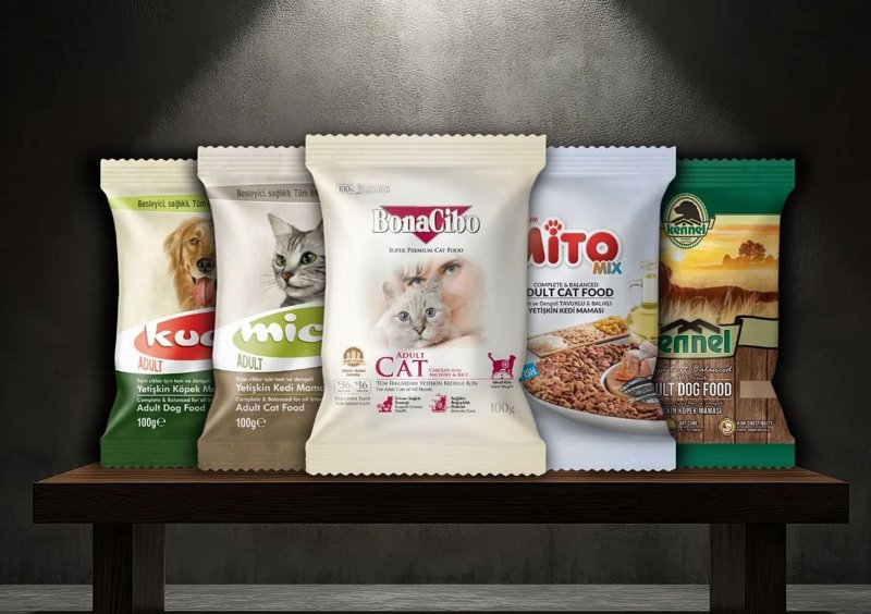 أكل مخصص للقطط والكلاب